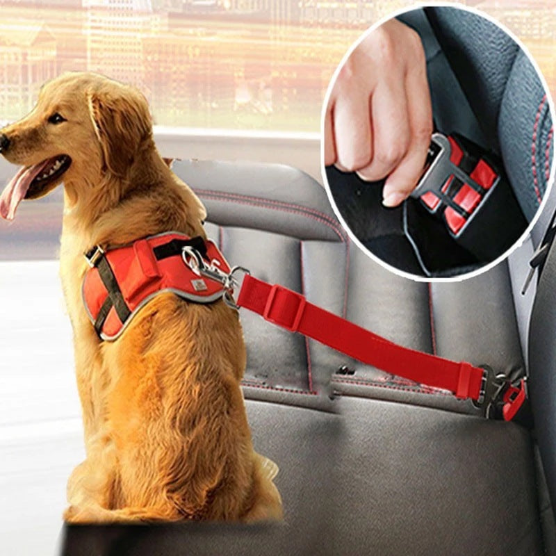 Adjustable Pet Cat Dog Car Seat Belt - My Store