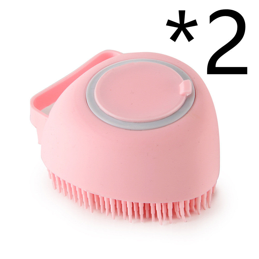 Silicone Dog Bath Massage Gloves Brush - My Store