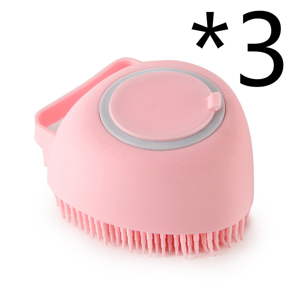 Silicone Dog Bath Massage Gloves Brush - My Store